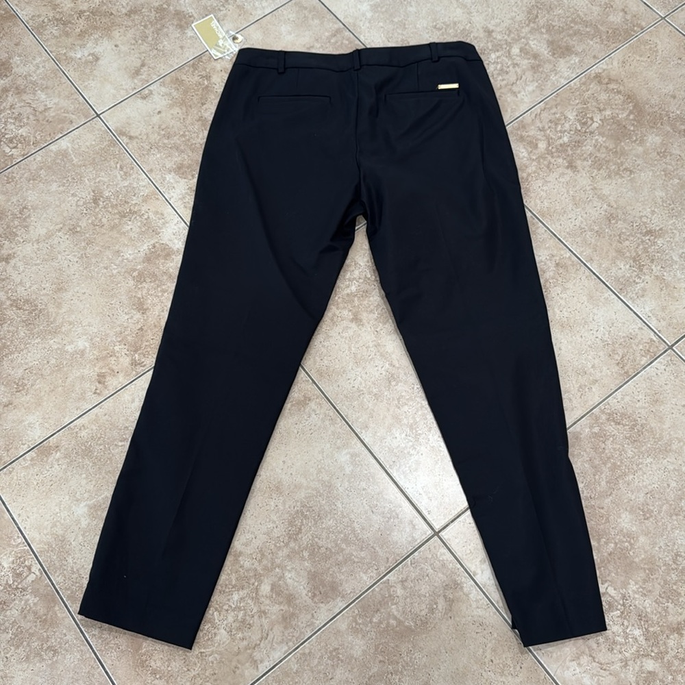Michael Kors Black womens  Dress Pants NWT 10 - Picture 7 of 9